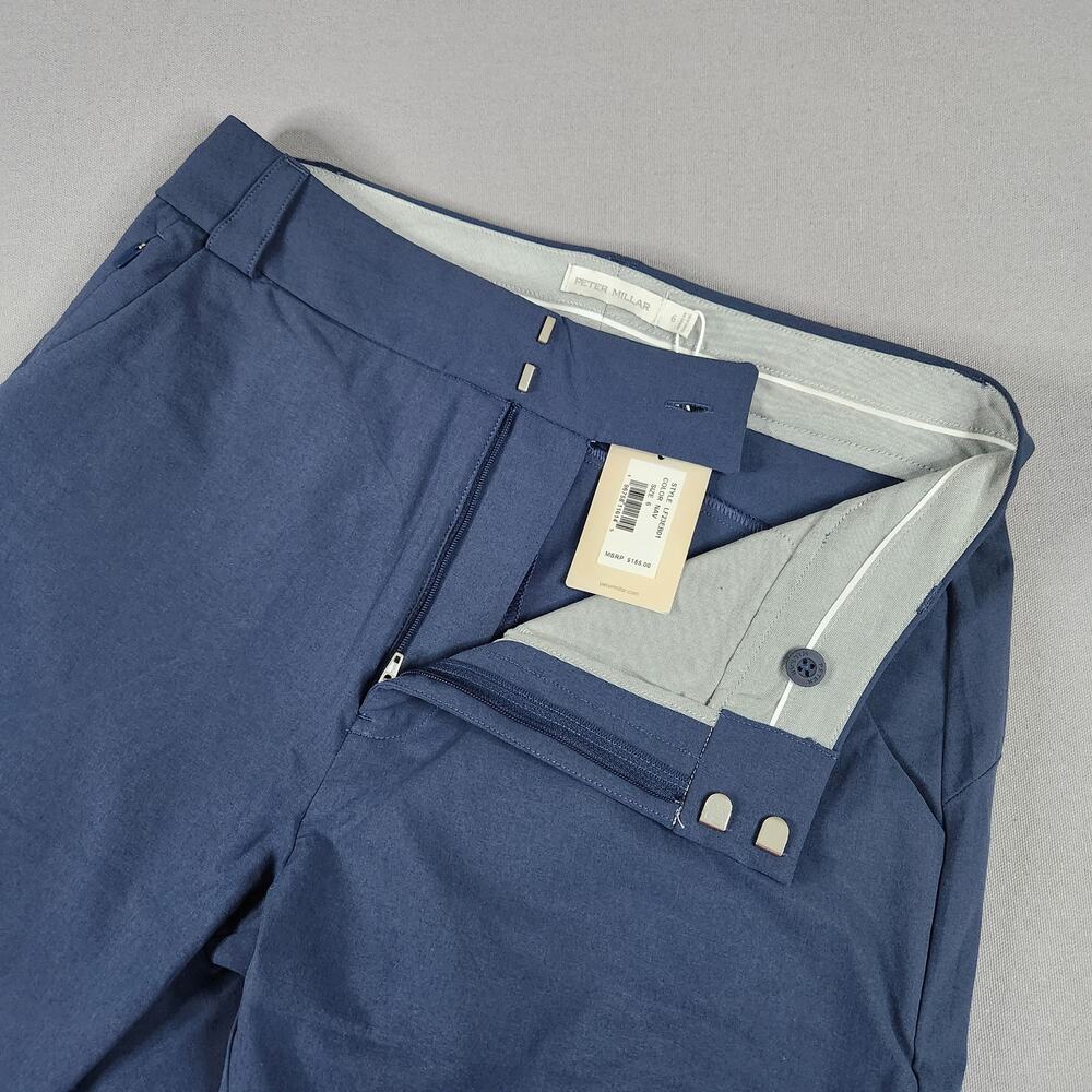 Women's Peter Millar golf ankle pants Navy Size 6 surge performance Activewear